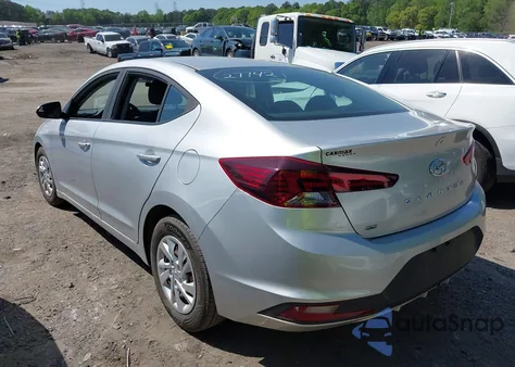 2019 Hyundai Elantra Se from USA, damaged, VIN 5NPD74LF8KH406795
